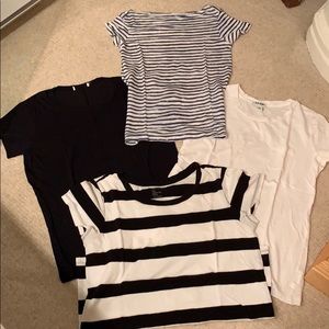 Assorted cotton T-shirts all XS